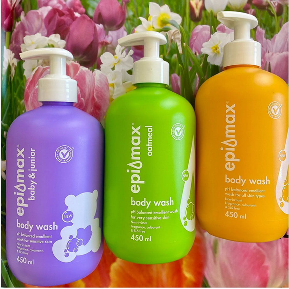 EPIMAX Emollient body wash for all skin types 450 ml