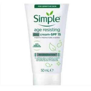 Simple Age Resisting Day Cream Spf 15