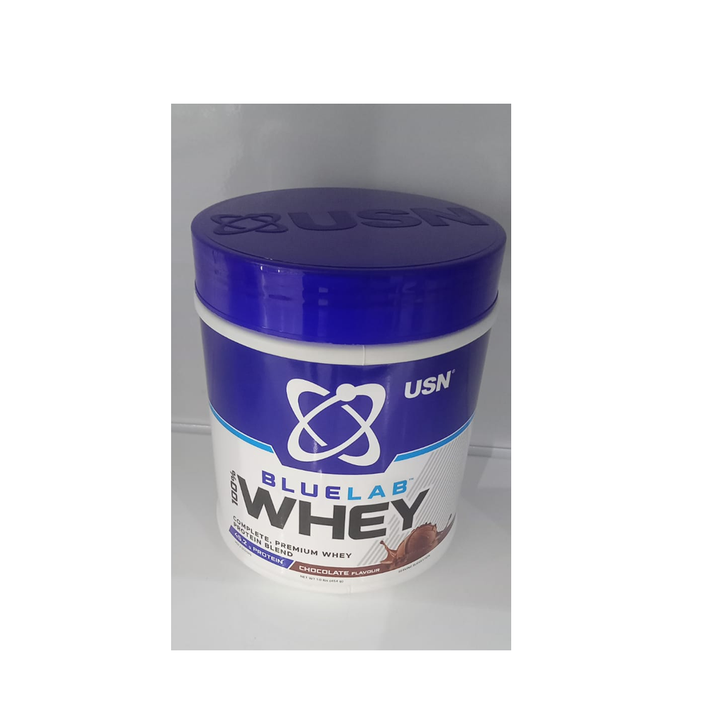 Blue lab 100% premium whey 454g chocolate