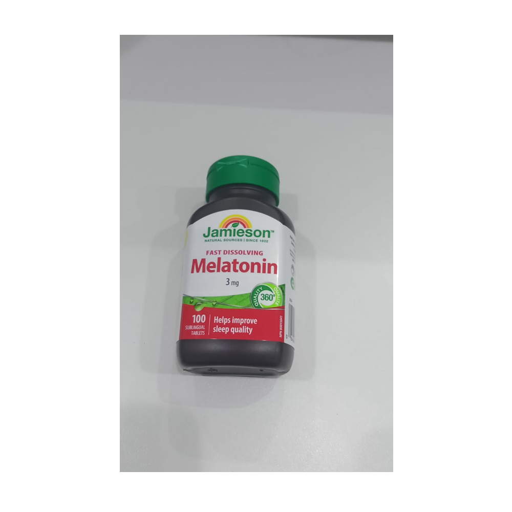 Jamieson melatonin 3mg fast dissolving tablets 100s