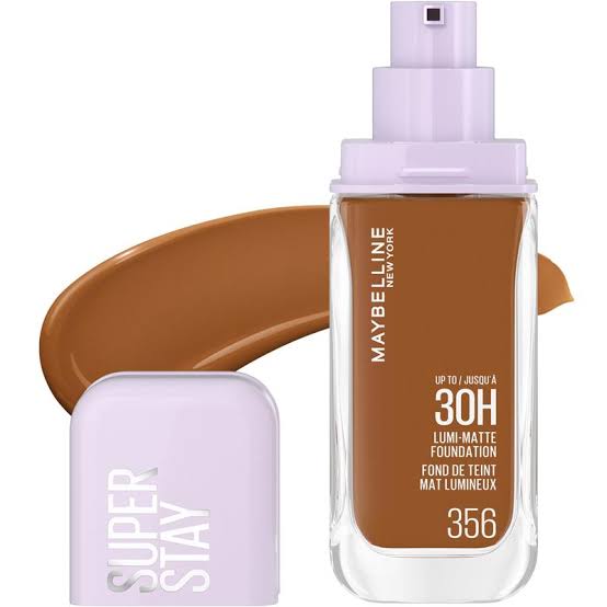 Maybelline superstay lumi mate foundation 356
