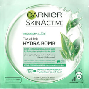 Garnier Bomb Tissue Mask Hyrdabomb