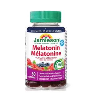 Jamieson Melatonin 5mg+immunity Gummies 60s