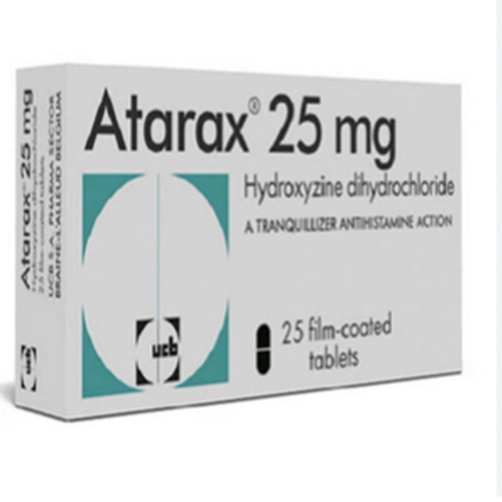Atarax 25mg Tabs 50s