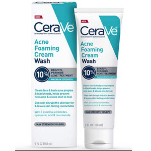 Cerave Acne Foaming Cream Wash 10% 150ml