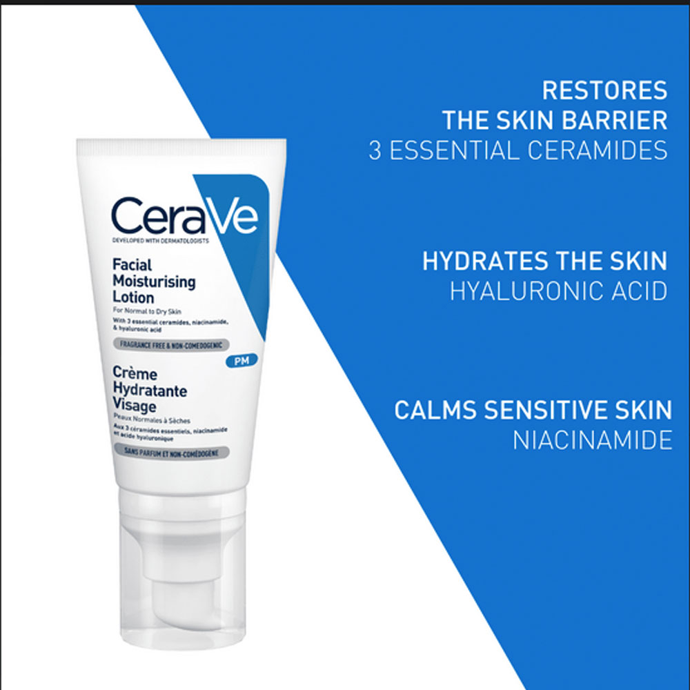 Cerave Pm Facial Moist Lotion 52ml