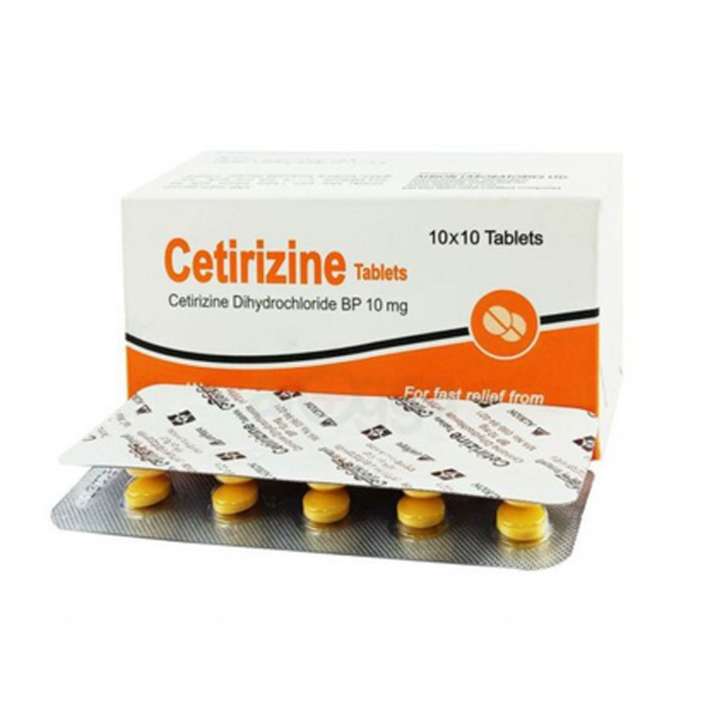 Cetriswift(Cetrizine) 10mg Tabs 50s
