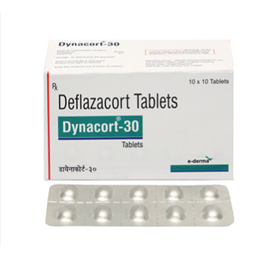 Dynacort (Deflazacort) 30mg Tabs 30s