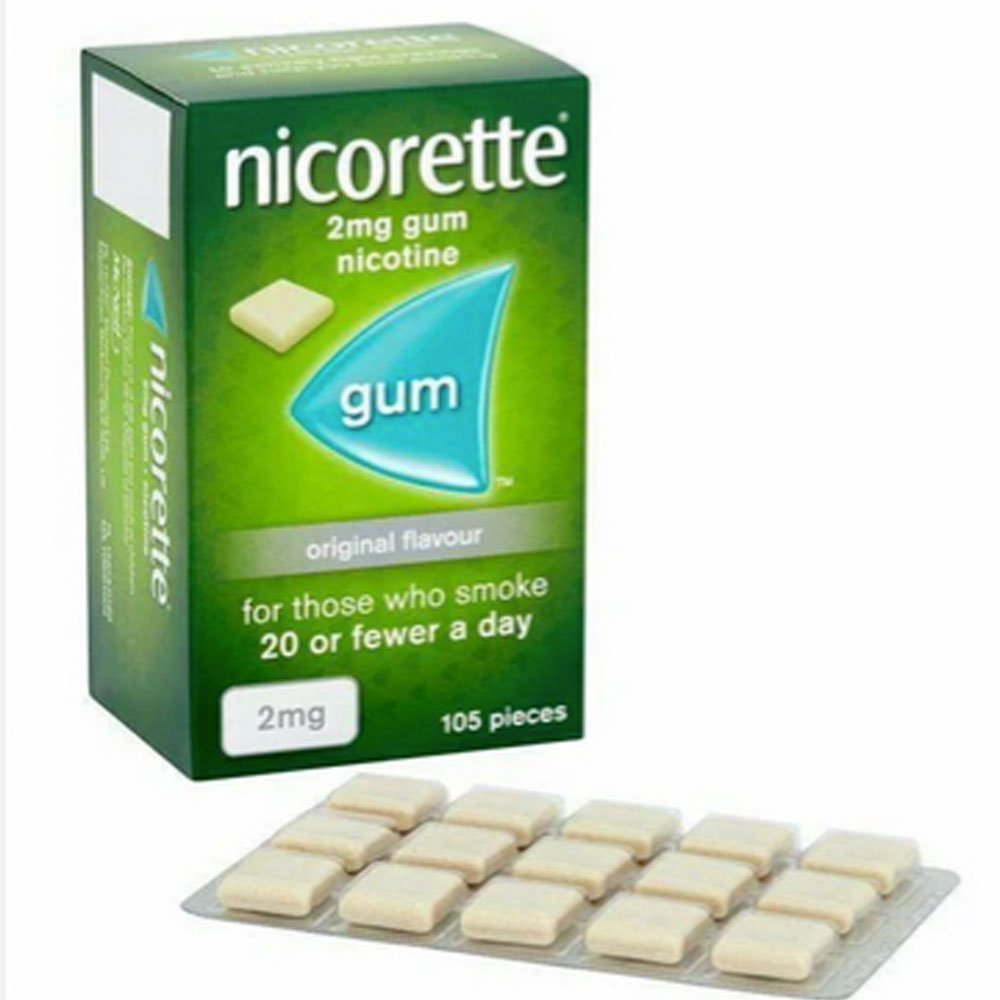 Nicorette Gum Original 2mg 105s