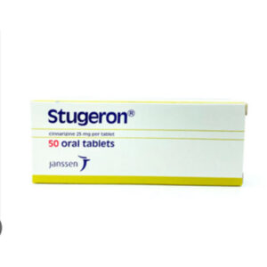 Stugeron (Cinnarizine) 25mg Tabs 50s