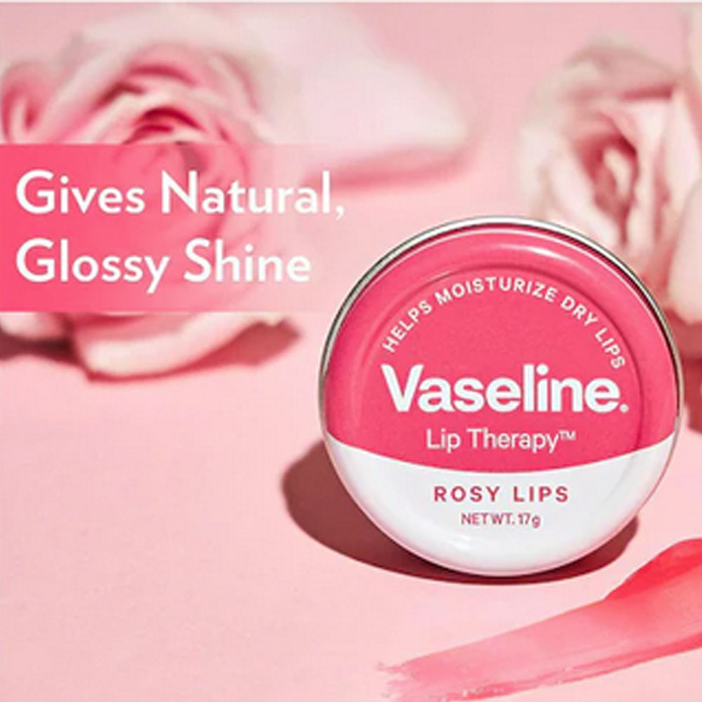 Vaseline Lip Therapy Tin (Rosy Lips)