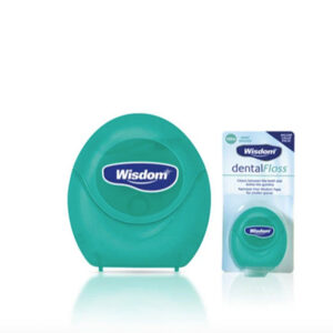 Wisdom Dental Floss Mint Waxed 100m