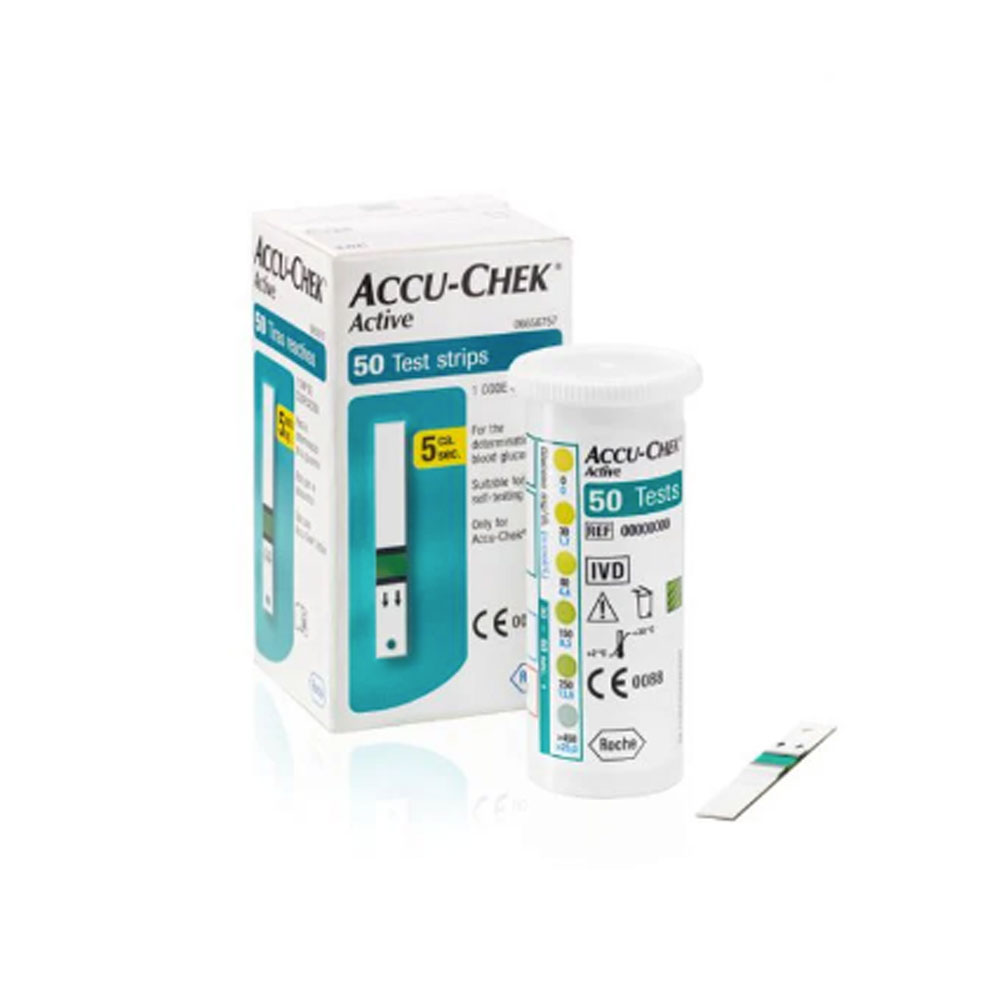 Accucheck Active Strips 50s