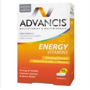 Advancis Energy Vitamins Tablets 30s