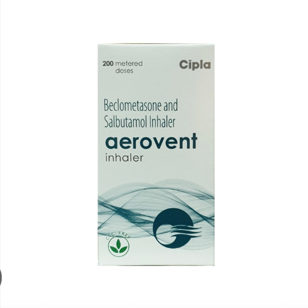 Aerovent Inhaler 200md