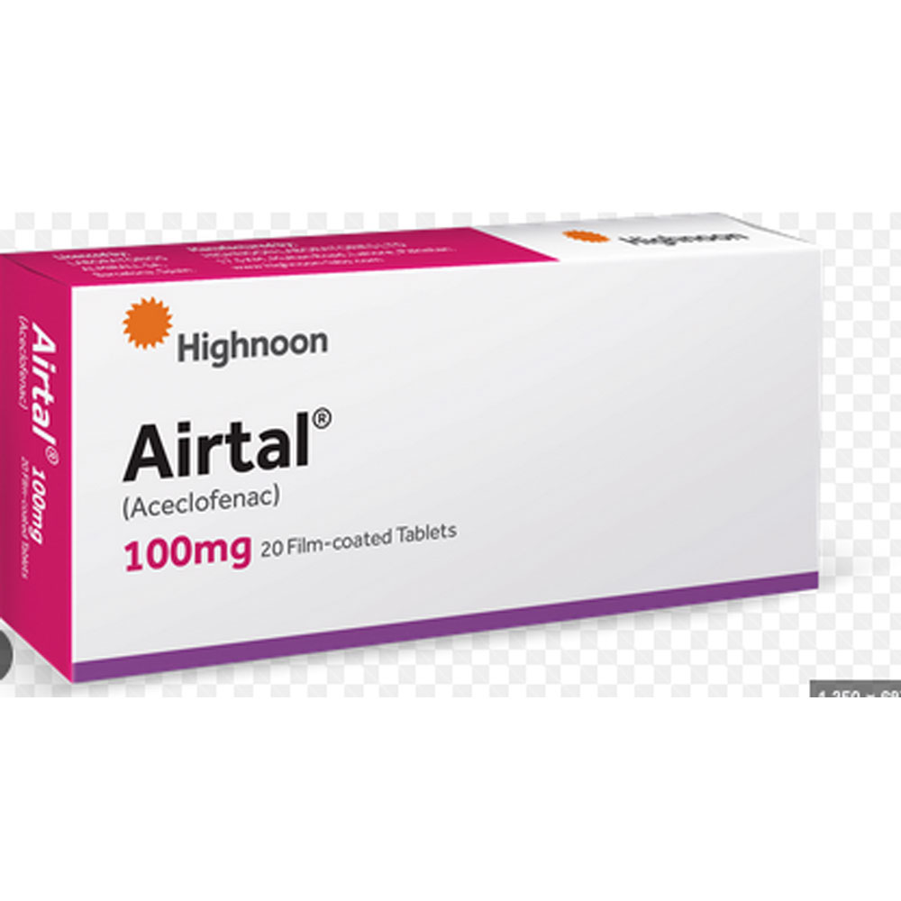 Airtal 100mg Tabs 40s