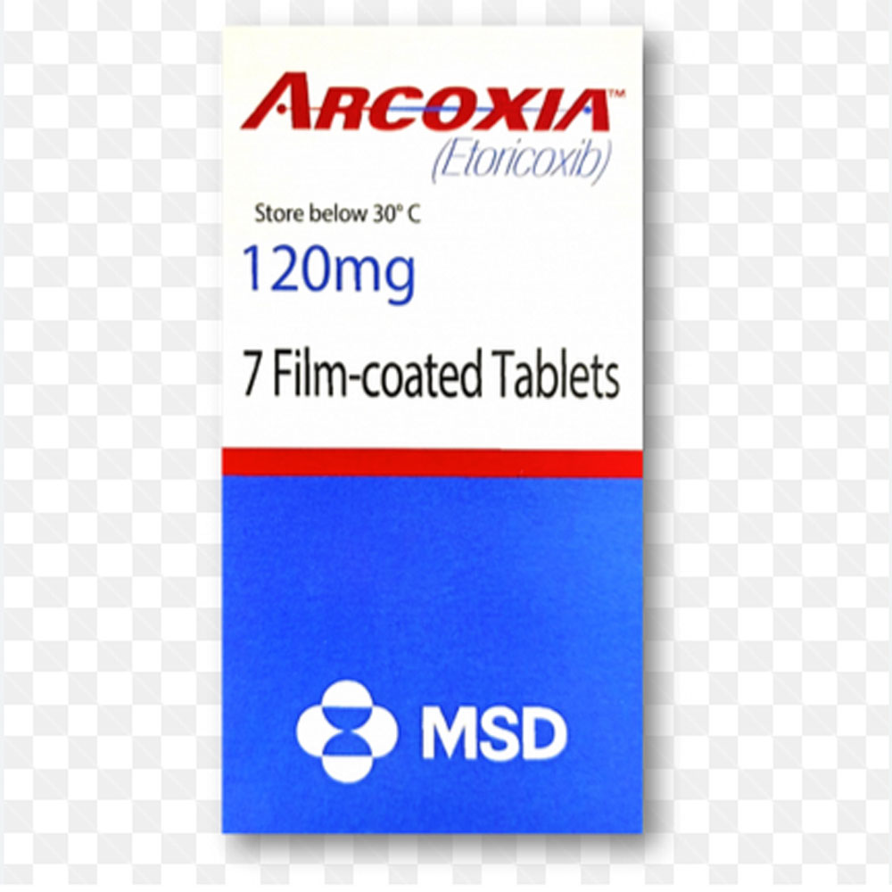 Arcoxia 120mg Tabs 28s