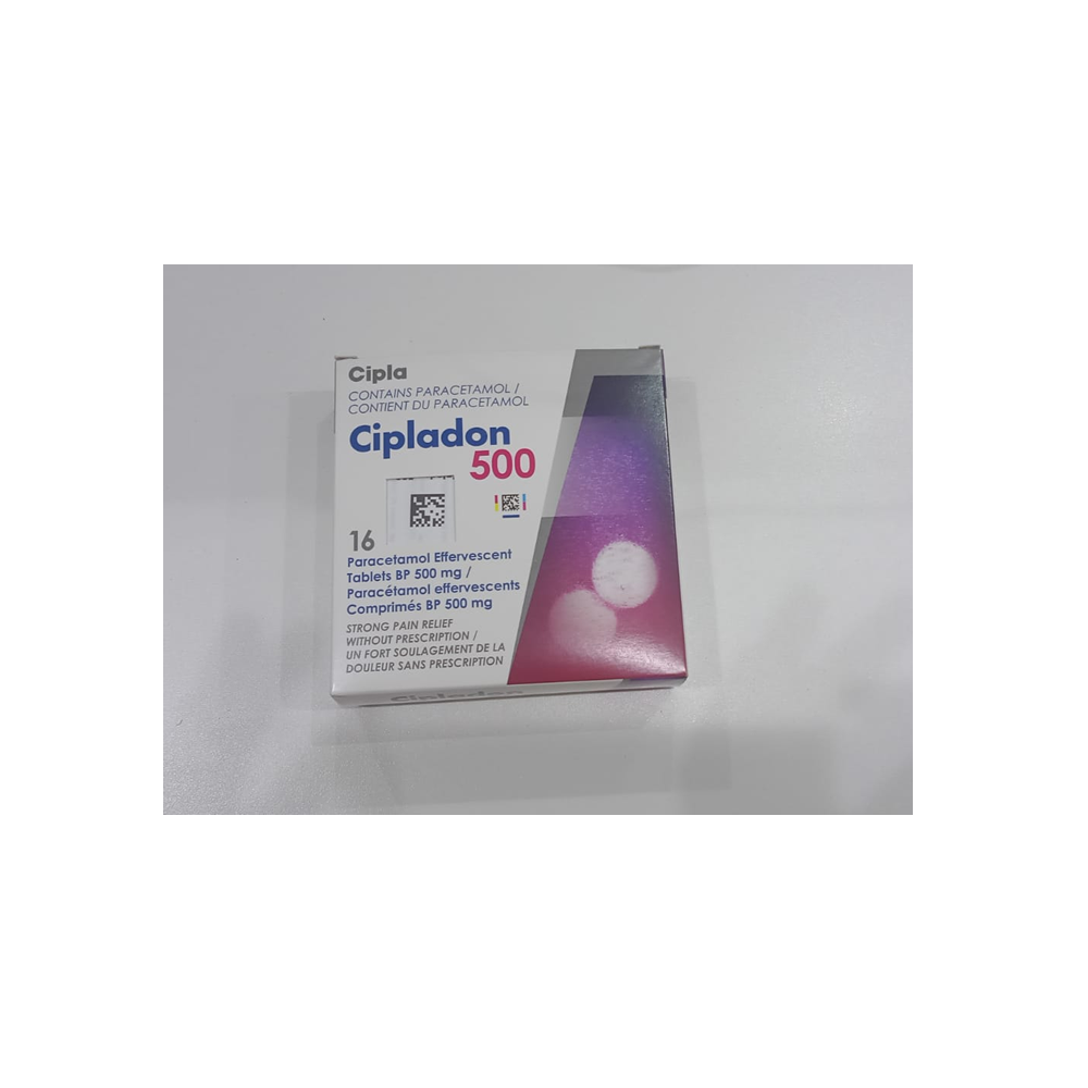 Cipladon 500mg Eff Tablets 16s