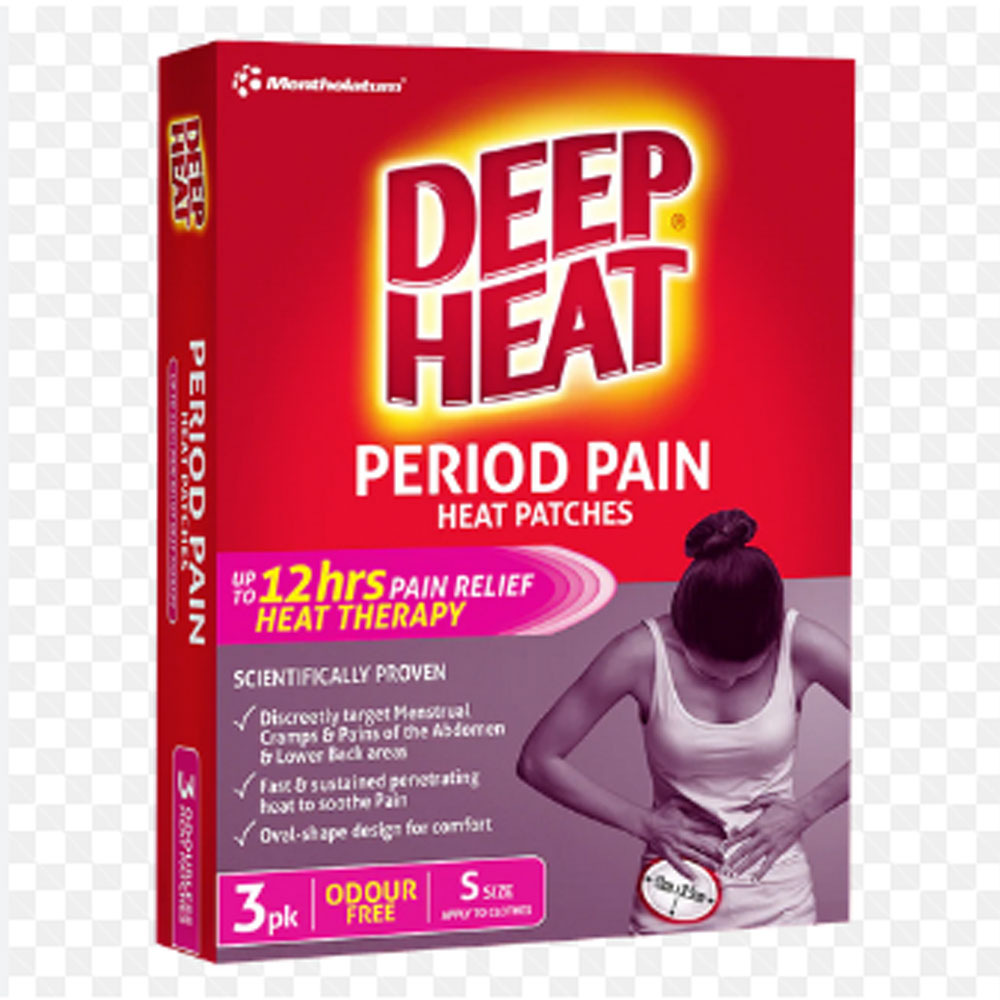 Deep Heat Period Pain Patch 1s