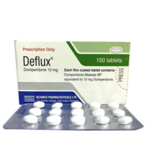 Deflux (Domperidone) 10mg Tabs 150's