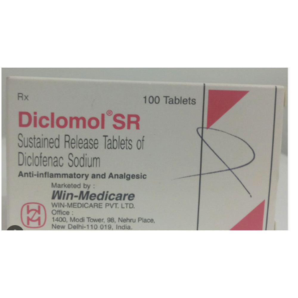 Diclomol Sr 100mg Tabs 100s