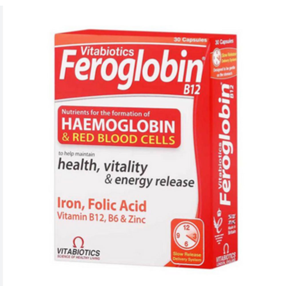 Feroglobin B12 Caps 30s