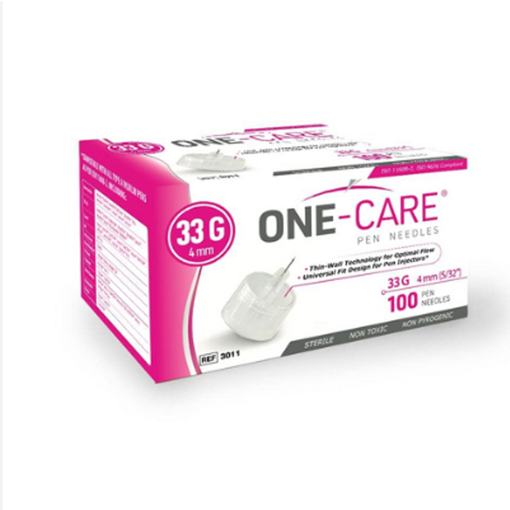 Harmofine Insulin Pen Needles 33g 100s