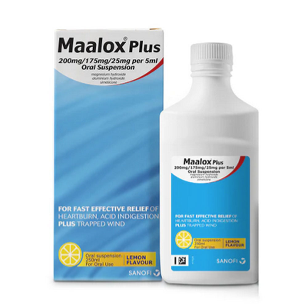 Maalox Plus 250mls