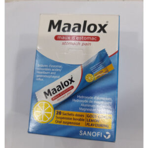Maalox Lemon Stick 20s