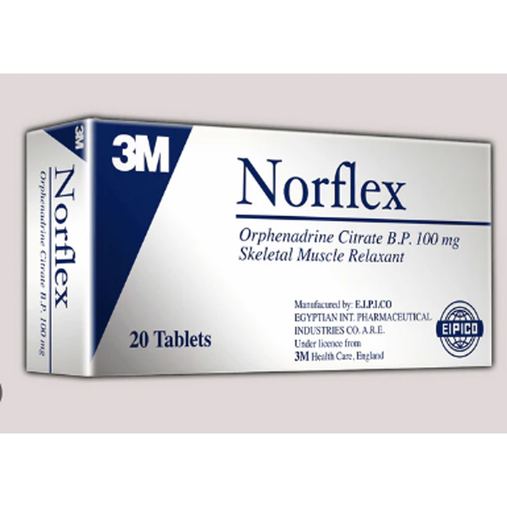 Norflex 100mg Tabs 20s