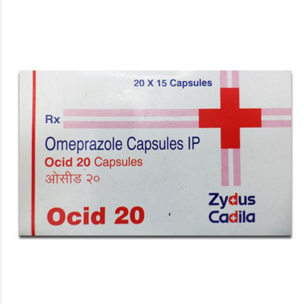 Ocid 20mg Caps 100s Omeprazole