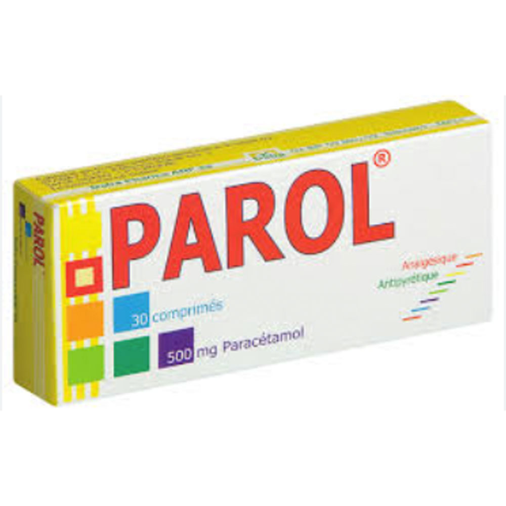 Parol 500mg Tabs 30s