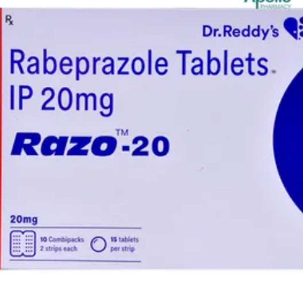 Rabeque(Rabeprazole) 20mg Tabs 10s