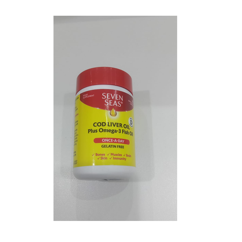 Seven Seas Cod Liver Oil Caps 60s
