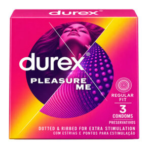 Durex Pleasure Me Condoms 3s