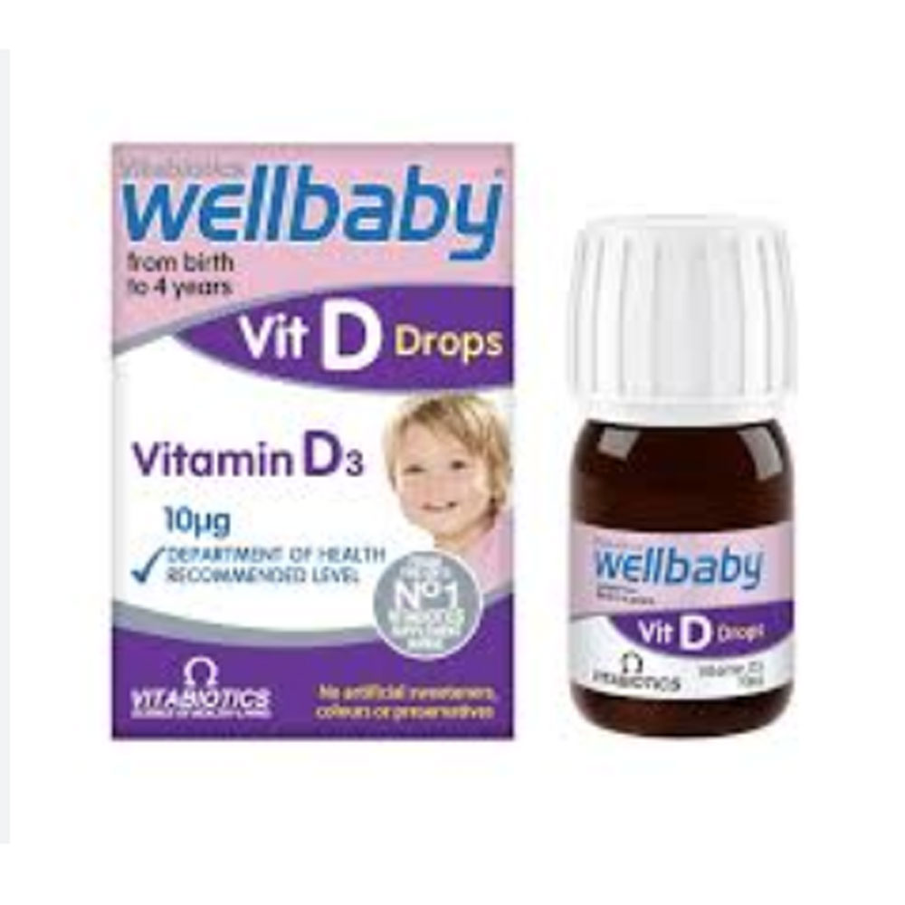 Wellbaby Vitamin D Drops 30ml