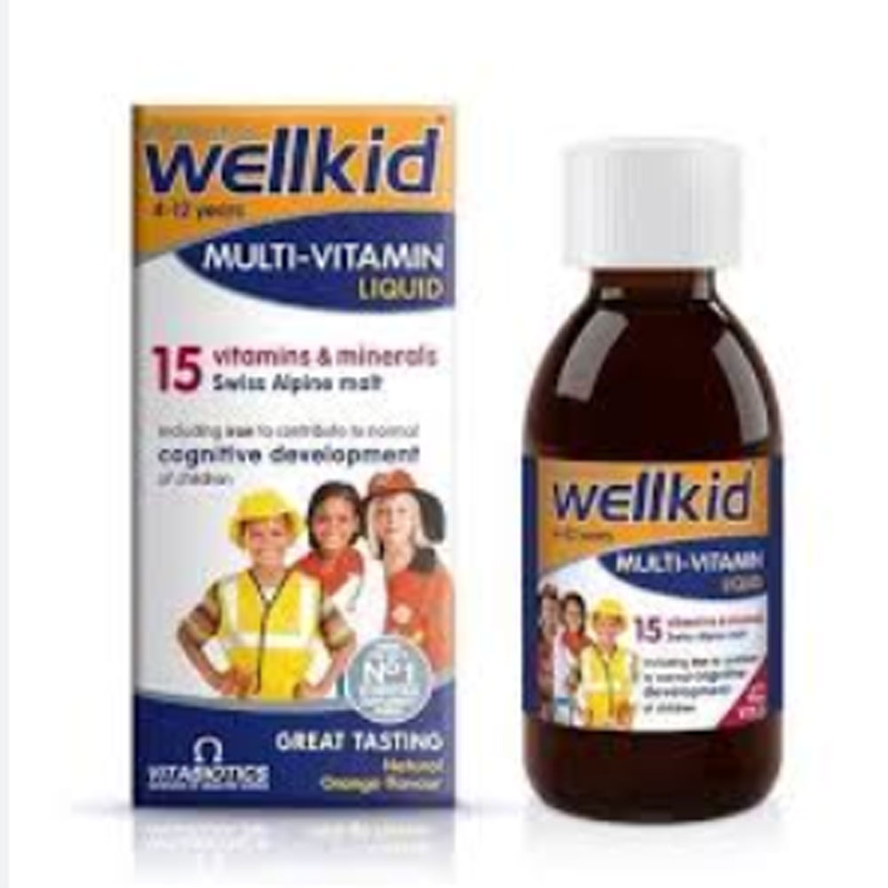 Wellkid Multivitamin Liquid 150mls