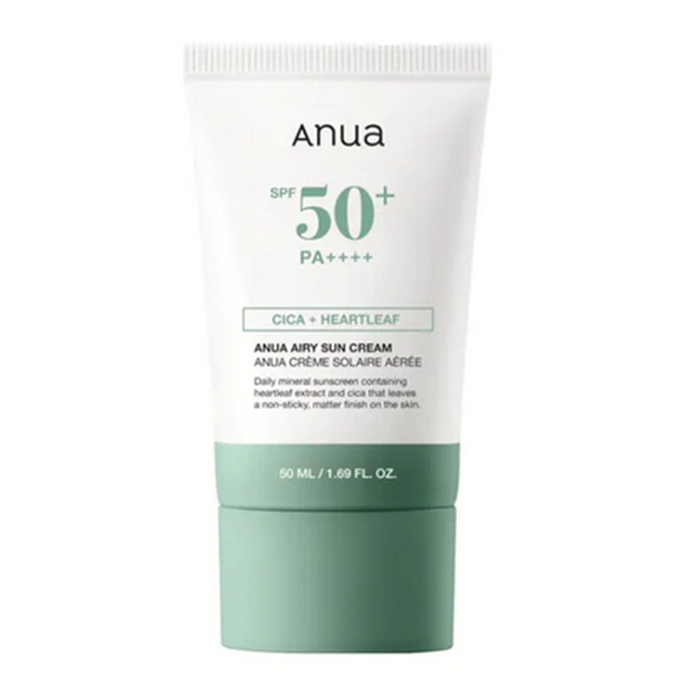 Anua Cica+Heartleaf Airy Sun Cream 50ml