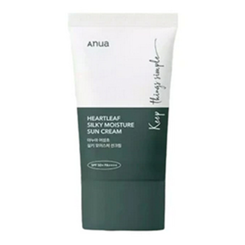 ANUA HEARTLEAF SILKY MOISTURE SUNCREAM 50ML