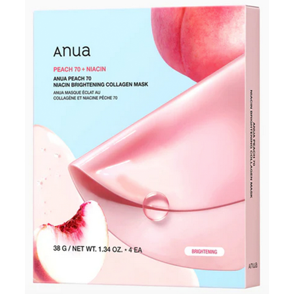 Anua Peach Brightening Collagen Mask