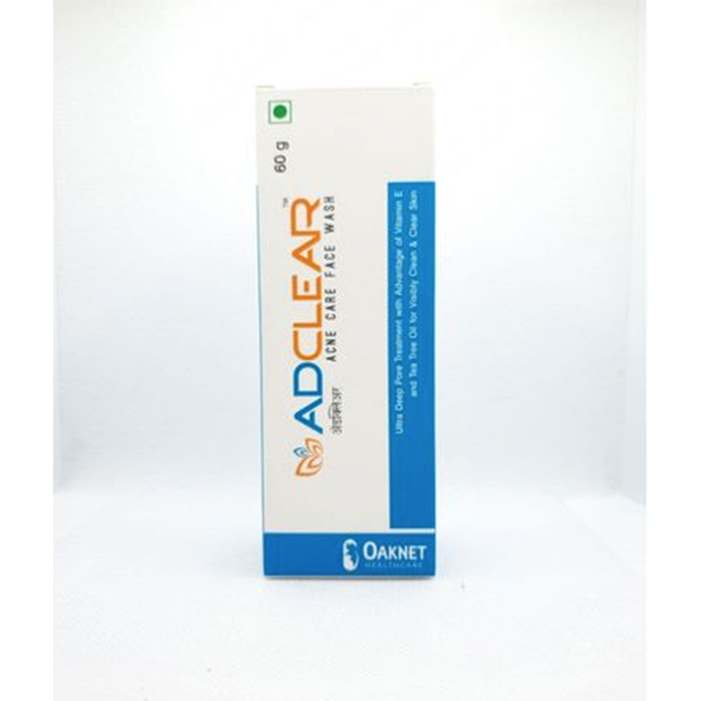 Oaknet Adclear Acne Care Face Wash 60g