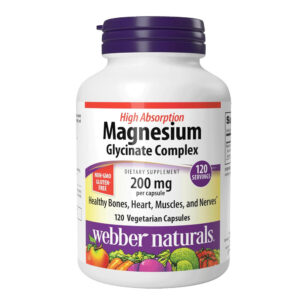 WN Magnesium Biglycinate 200mg   veg caps 120s