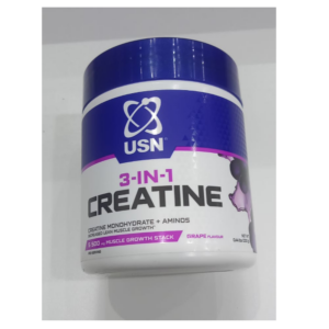 3 in 1 creatine monohydrate & aminos 200g grape