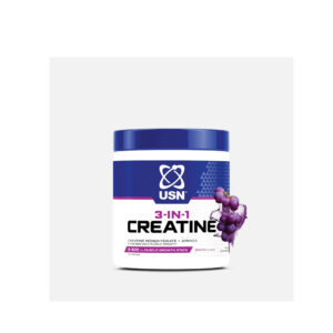 3 in 1 creatine monohydrate & aminos 200g grape