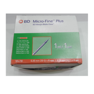 BD insulin syringe 1ml 100s