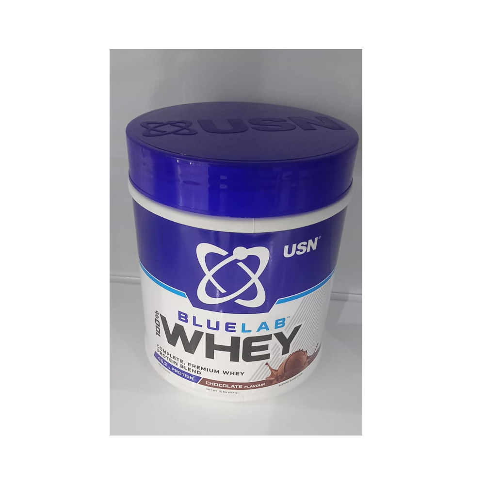 Blue lab 100% premium whey 454g chocolate