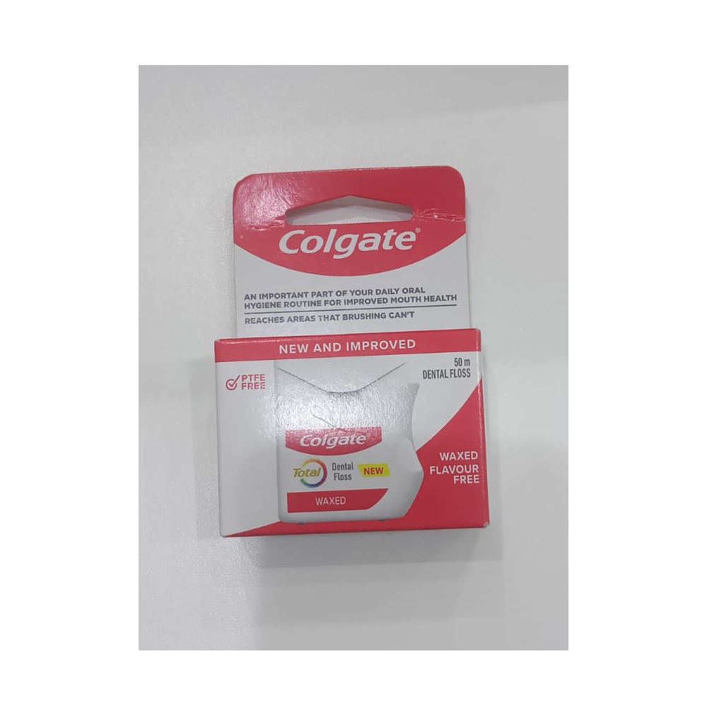 COLGATE TOTAL WAXED DENTAL PLUS 50M