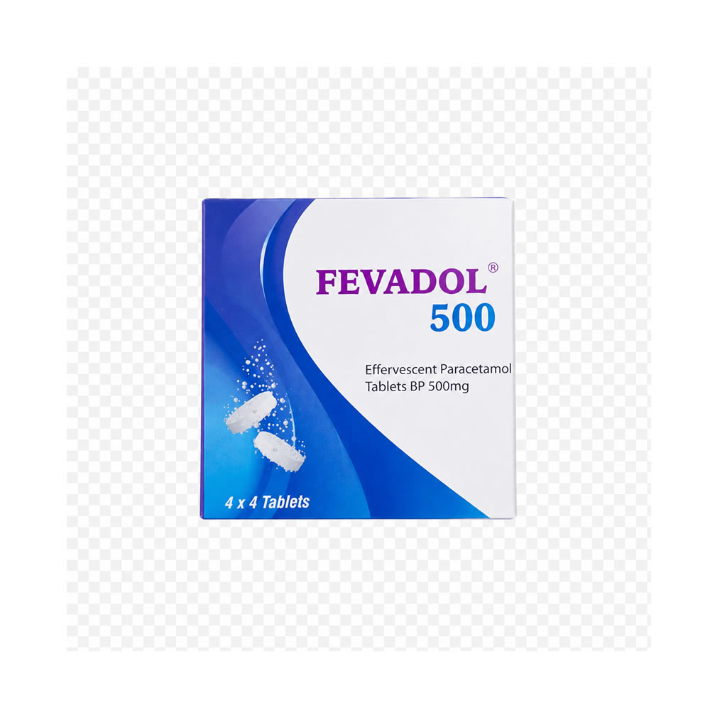 Fevadol 500mg tablets 16s