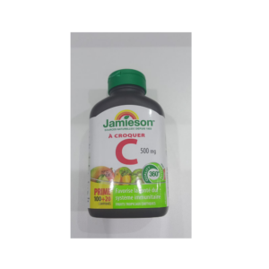 Jamieson Vit C  500mg chewable 120s