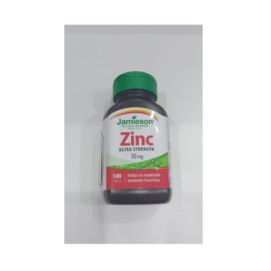 Jamieson zinc 50mg tablets 100s
